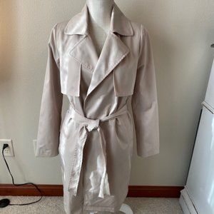 Wrap Style Trench Coat